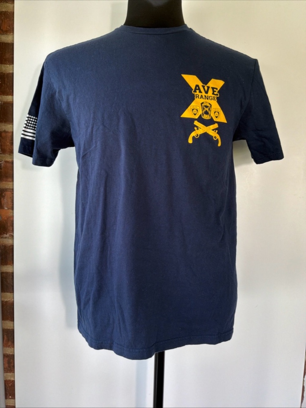 NYPD AVE RANGE CONEY ISLAND DOUBLE SIDED GRAPHIC T-SHIRT SIZE LARGE